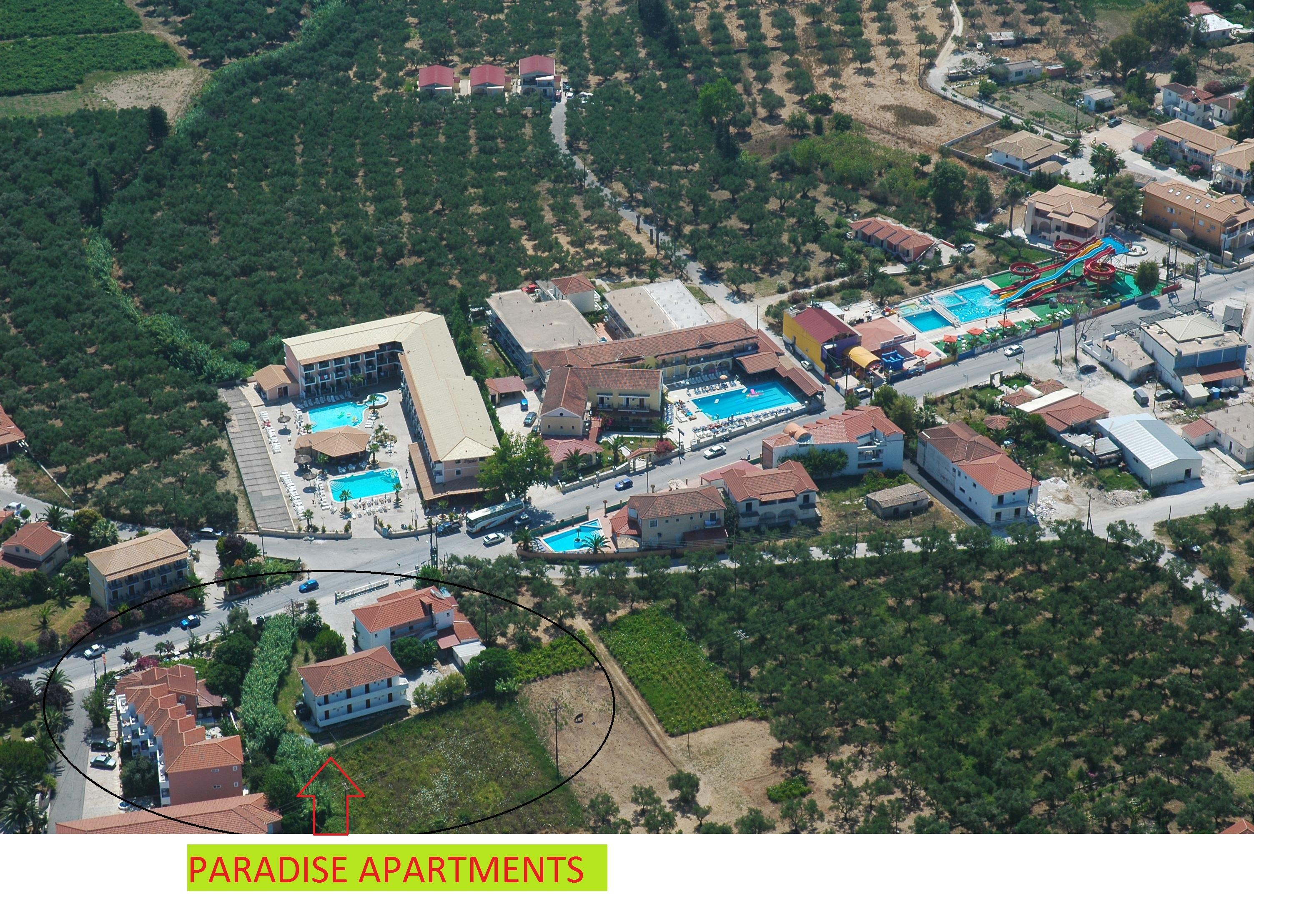 לגאנאס Paradise Apartments מראה חיצוני תמונה